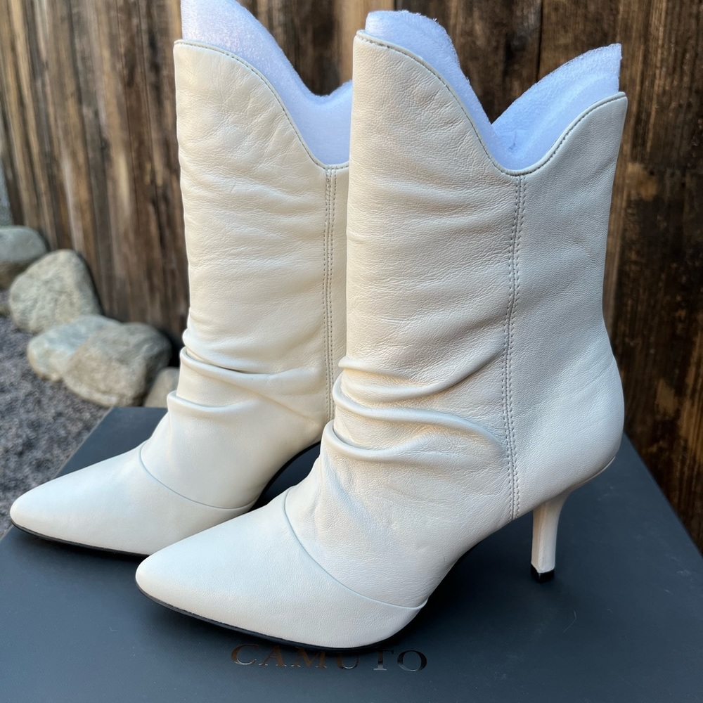 Vince Camuto Leather Booties